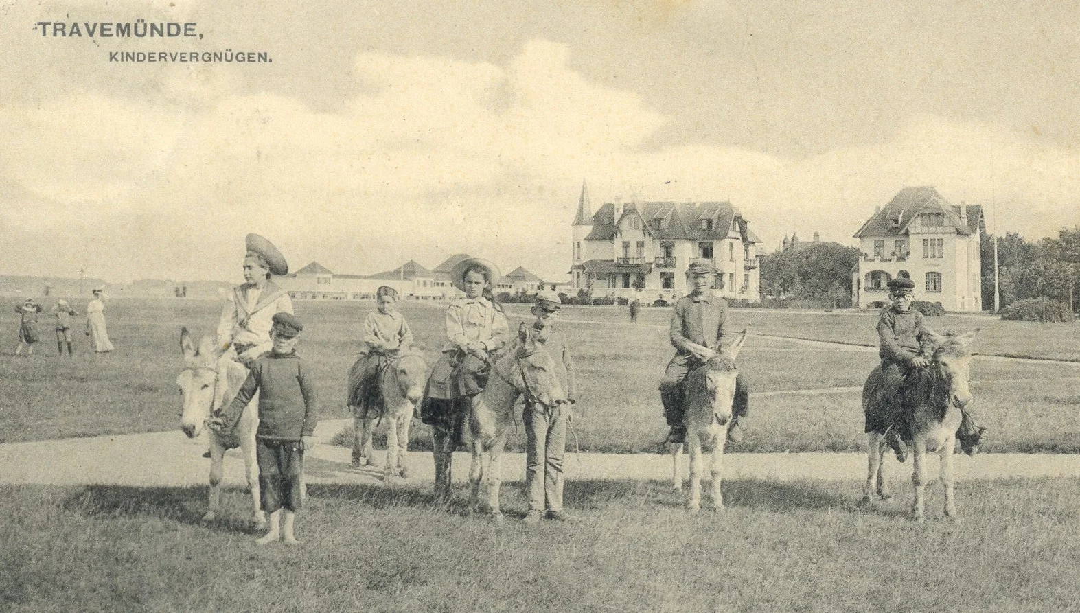 Alte Ansicht Seebadtradition aus der Sammlung Rolf Fechner