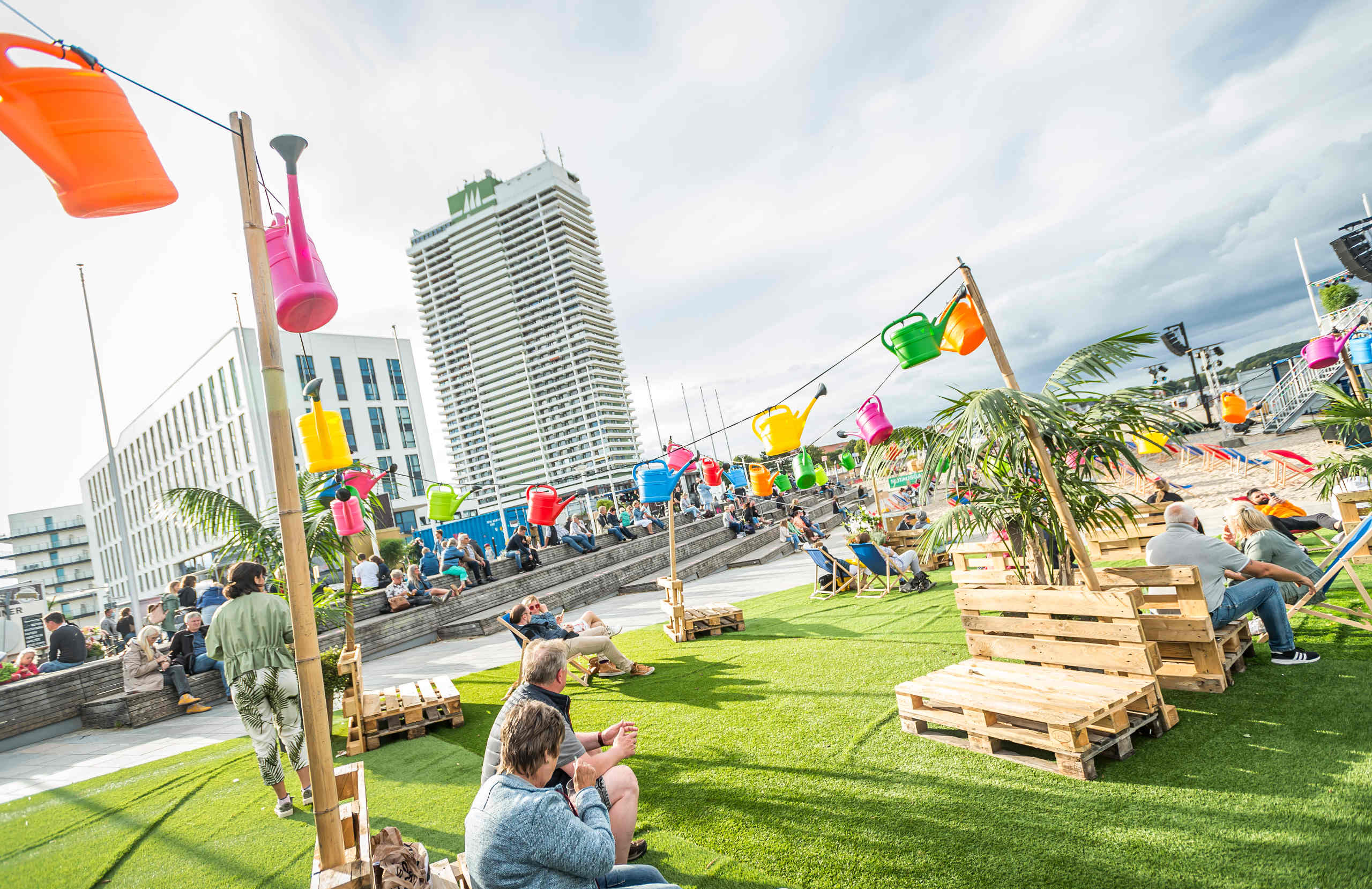 Lounge beim Weite Welt Festival